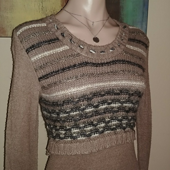 3/$50 sale POCKET SWEATER DRESS TOTTI - Picture 4 of 5